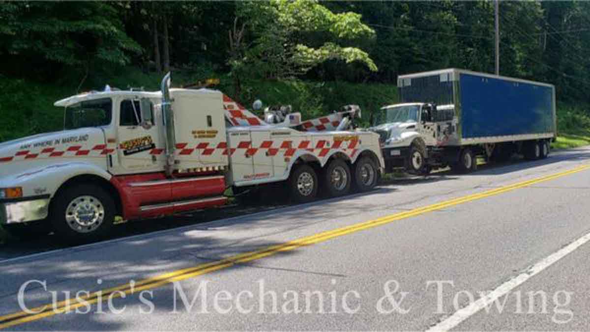 Heavy Towing South Maryland